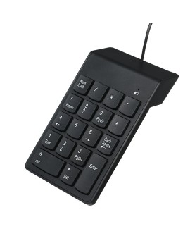 GEMBIRD KLAWIATURA NUMERYCZNA KPD-U-03 USB, US LAYOUT, 18 KLAWISZY, CZARNA