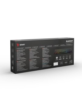 SAVIO KLAWIATURA MECHANICZNA BLUE OUTEMU BLACKOUT
