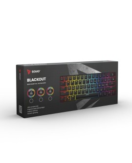 SAVIO KLAWIATURA MECHANICZNA BLUE OUTEMU BLACKOUT