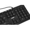 IBOX KLAWIATURA PRZEWODOWA ERIS, BLACK