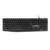 IBOX KLAWIATURA PRZEWODOWA ERIS, BLACK