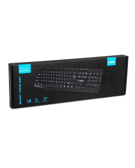 IBOX KLAWIATURA PRZEWODOWA ERIS, BLACK