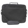 Torba na laptopa 17" z paskiem naramiennym czarna