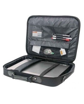 Torba na laptopa 17" z paskiem naramiennym czarna