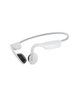 Słuchawki bezprzewodowe kostne Shokz OpenMove USB-C białe
