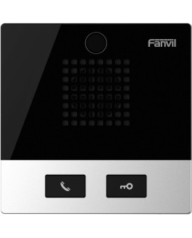 Fanvil I10SD wideodomofon 2 MP Czarny, Srebrny