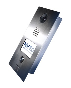 AGFEO IP-Video TFE 1 wideodomofon 8,89 cm (3.5") Srebrny