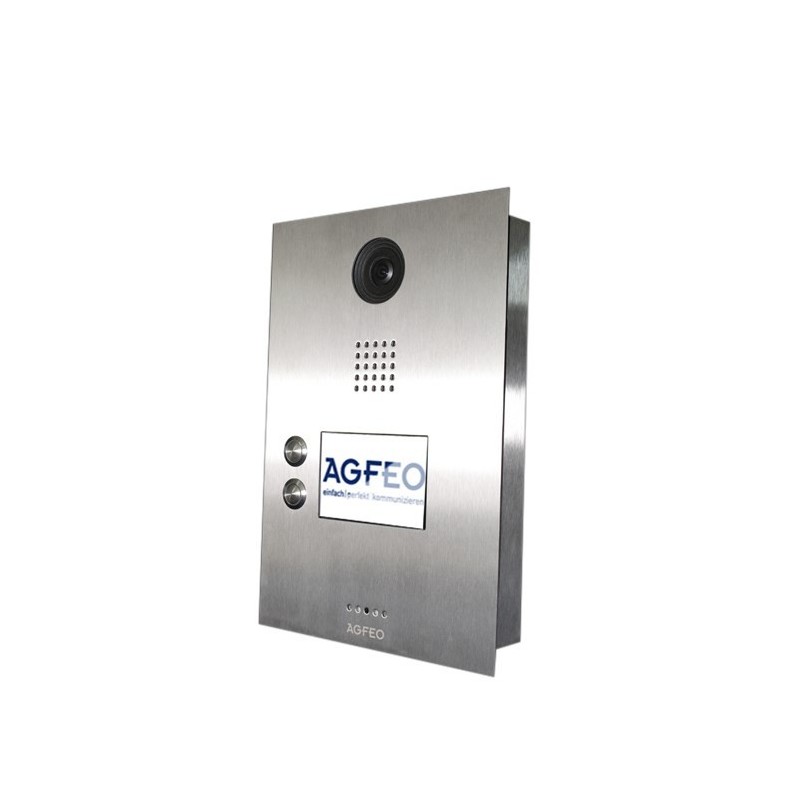 AGFEO IP-Video TFE 2 wideodomofon 8,89 cm (3.5") Stal nierdzewna