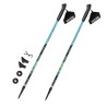 Kijki Nordic Walking Spokey Meadow niebiesko-czarno-zielone 929462