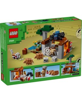 LEGO MINECRAFT 21269 Minecraft Wyprawa do pancernikowej kopalni