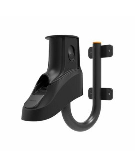 Fiskars 1027095 uchwyt do węża ogrodowego Włókno, Metal Czarny