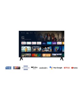 Telewizor TCL 32S5400AF LED 32'' Full HD Android Dolby Audio DVB-T2 Srebrny