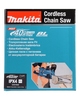 Makita UC015GT101 piła łańcuchowa Czarny, Niebieski