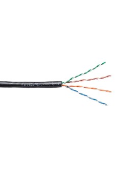 Kabel EmiterNet zewnętrzny PVC+PE UTP (U/UTP) kat.5e, drut 4x2x0,5 PE