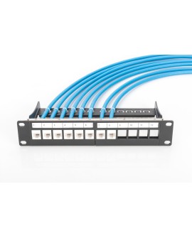 Digitus Kabel instalacyjny kat.6A, U/UTP, Dca, AWG 23/1, LSOH, 500m, niebieski, szpula