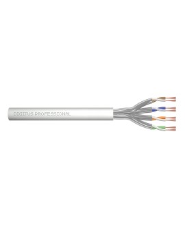Digitus Kabel typu linka kat.6A, U/FTP, AWG 27/7, LSOH, 100m, szary, karton