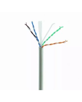 Kabel sieciowy GEMBIRD UPC-6004SE-SOL/100 (UTP 100m kat. 6 kolor szary)