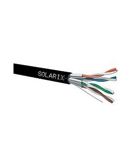 KABEL SKRĘTKA SOLARIX CAT.6A STP PE Fca 500M