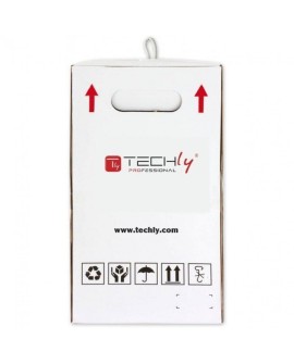 TECHLY SKRĘTKA U/UTP CAT6 DRUT 305M CCA SZARA ITP6-CCA-305-GY