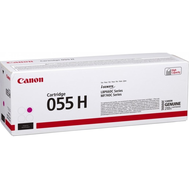 Canon 055H kaseta z tonerem 1 szt. Oryginalny Purpurowy