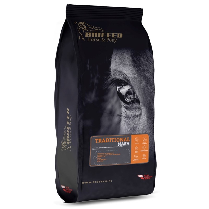BIOFEED Horse&Pony Traditional Mash - uniwersalny mesz 20kg