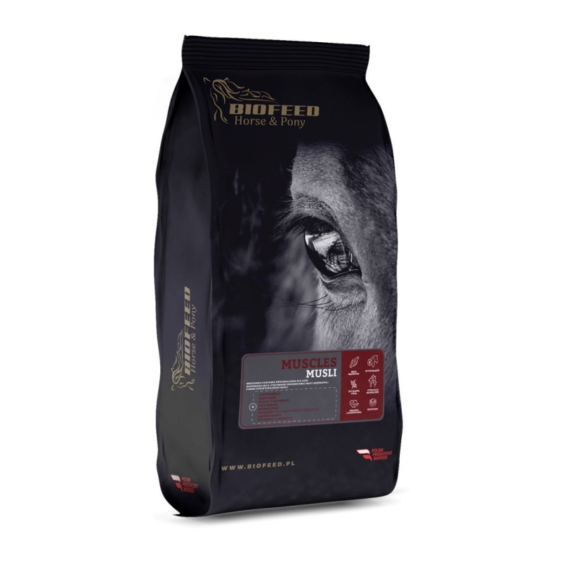 BioFeed Horse&Pony Muscles Musli - musli dla wsparcia mięśni 20kg