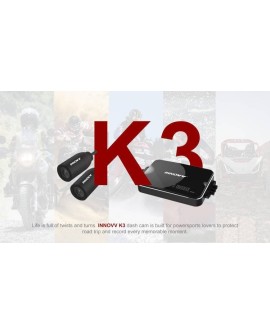 INNOVV K3 - wideorejestrator motocyklowy 2 kamery