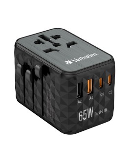 GAN III UNI.TR.CHARG UTA-05 65W/2XUSB-C QC 4+ /2 XUSB-A
