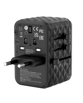 GAN III UNI.TR.CHARG UTA-05 65W/2XUSB-C QC 4+ /2 XUSB-A
