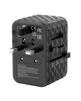 GAN III UNI.TR.CHARG UTA-05 65W/2XUSB-C QC 4+ /2 XUSB-A