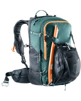 Deuter ALPROOF 30 SL plecak Czarny, Zielony Denim, Poliamidowy, Poliester