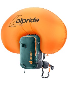 Deuter ALPROOF 30 SL plecak Czarny, Zielony Denim, Poliamidowy, Poliester