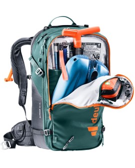 Deuter ALPROOF 30 SL plecak Czarny, Zielony Denim, Poliamidowy, Poliester