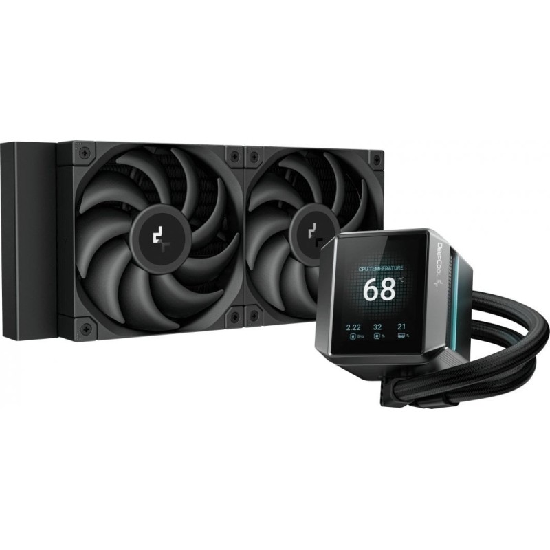 Chłodzenie wodne Deepcool Mystique LCD 240mm (R-LX550-BKDSNC-G-1)