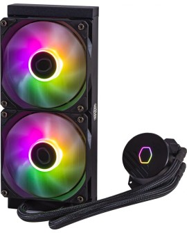 COOLER MASTER CHŁODZENIE WODNE CPU MASTERLIQUID 240L CORE ARGB MLW-D24M-A18PZ-R1