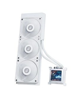 Lian Li HSLCD36SW system chłodzenia komputerów Obudowa komputera Chłodnica cieczy all-in-one 12 cm Biały
