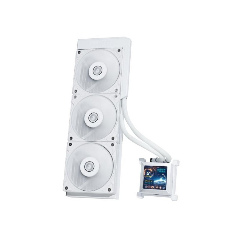 Lian Li HSLCD36SW system chłodzenia komputerów Obudowa komputera Chłodnica cieczy all-in-one 12 cm Biały
