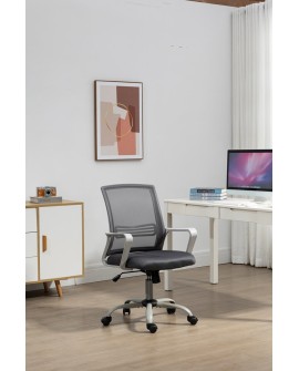 Fotel biurowy ACTIVEJET YK01 szary