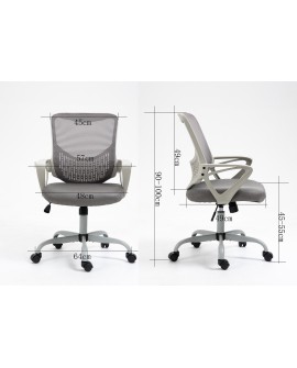 Fotel biurowy ACTIVEJET YK507 szary