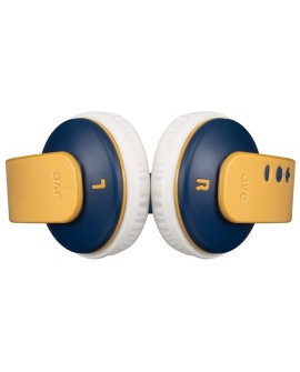 Słuchawki JVC HAKD10WYE (dla dzieci, nauszne, bluetooth, yellow/blue)