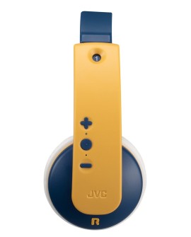 Słuchawki JVC HAKD10WYE (dla dzieci, nauszne, bluetooth, yellow/blue)