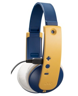 Słuchawki JVC HAKD10WYE (dla dzieci, nauszne, bluetooth, yellow/blue)
