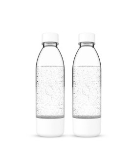 Zestaw dodatkowych butelek do saturatora Dafi PushAir 2x0,7L (białe)