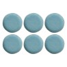 ROSE&TULIPANI CONCERTO FUSE AZZURRO Zestaw 6 talerzy obiadowych 27 cm