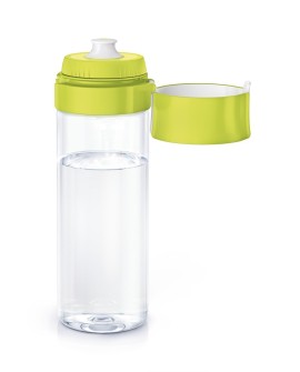 Butelka filtrująca Brita Fill&Go limonkowa + 4 filtry MicroDisc