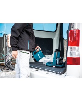 Makita KT001GZ czajnik elektryczny 0,8 l Czarny, Niebieski