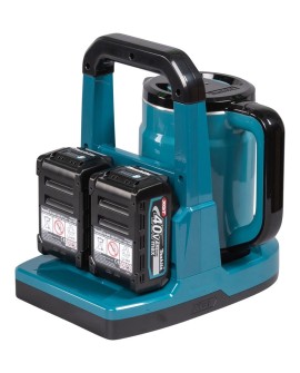 Makita KT001GZ czajnik elektryczny 0,8 l Czarny, Niebieski
