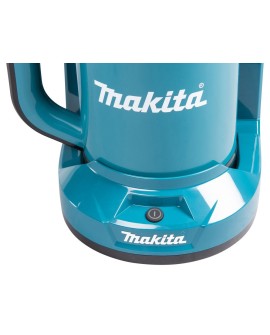 Makita KT001GZ czajnik elektryczny 0,8 l Czarny, Niebieski