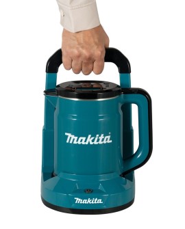 Makita KT001GZ czajnik elektryczny 0,8 l Czarny, Niebieski