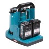Makita KT001GZ czajnik elektryczny 0,8 l Czarny, Niebieski